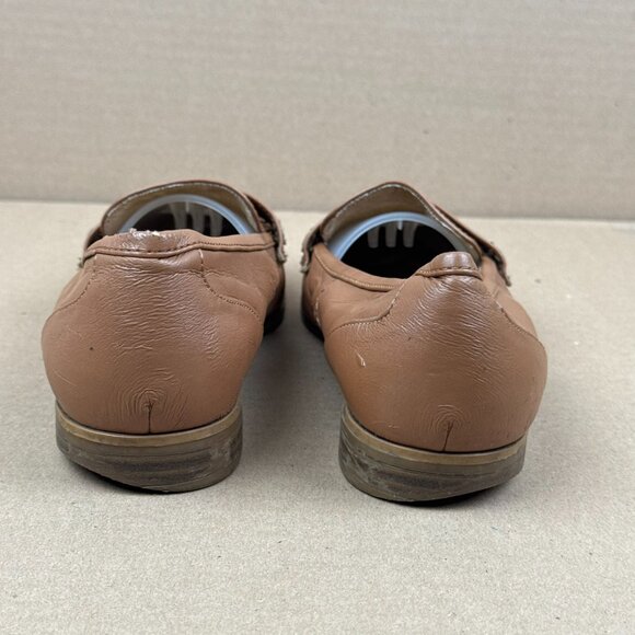 Naturalizer Milo Women's 8.5 M Tan Leather Penny Loafers Comfort Shoes - Picture 7 of 9